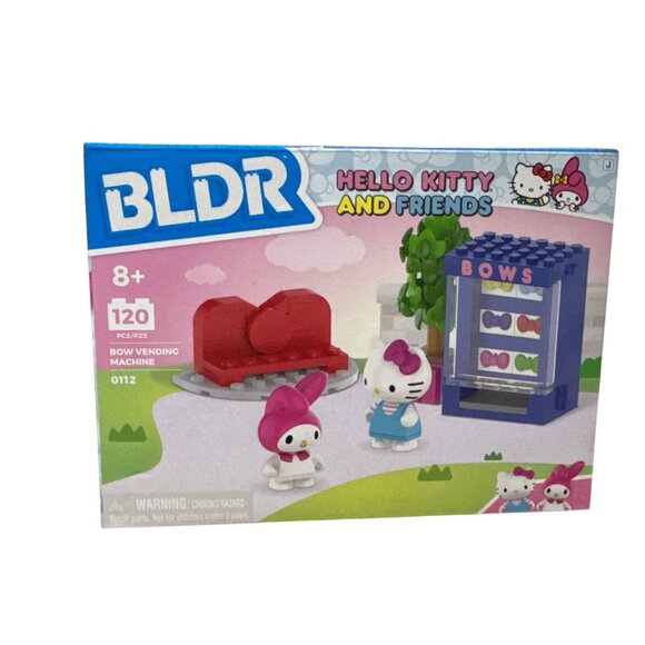 BLDR HELLO KITTY and FRIENDS Bow Vending Machine 120pcs - Picture 3 of 5